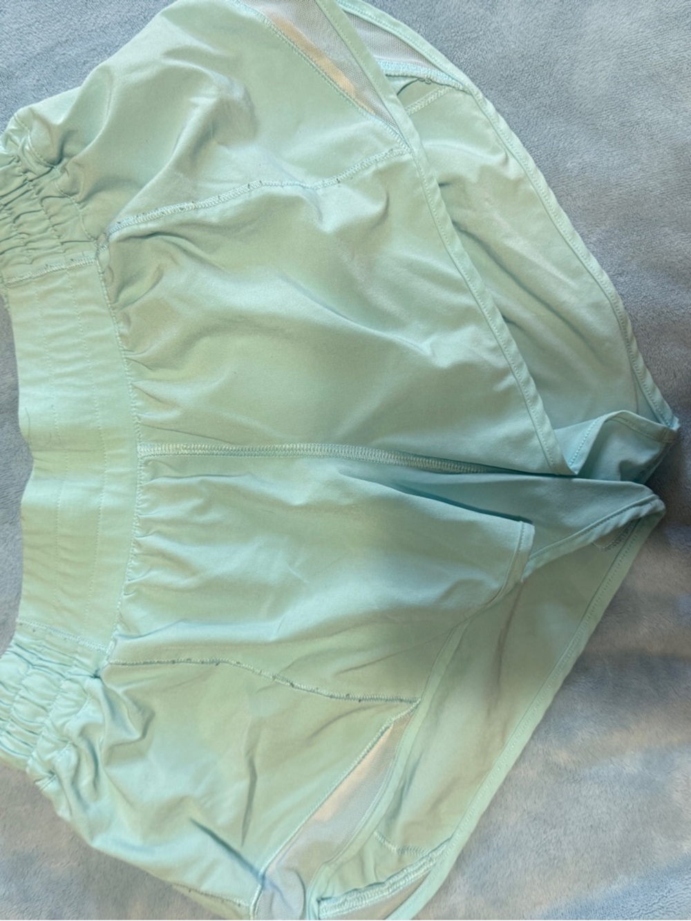 lululemon athletica Baby Blue Athletic Shorts